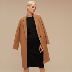 Aritzia Babton Stedman Wool Coat, Soft Camel